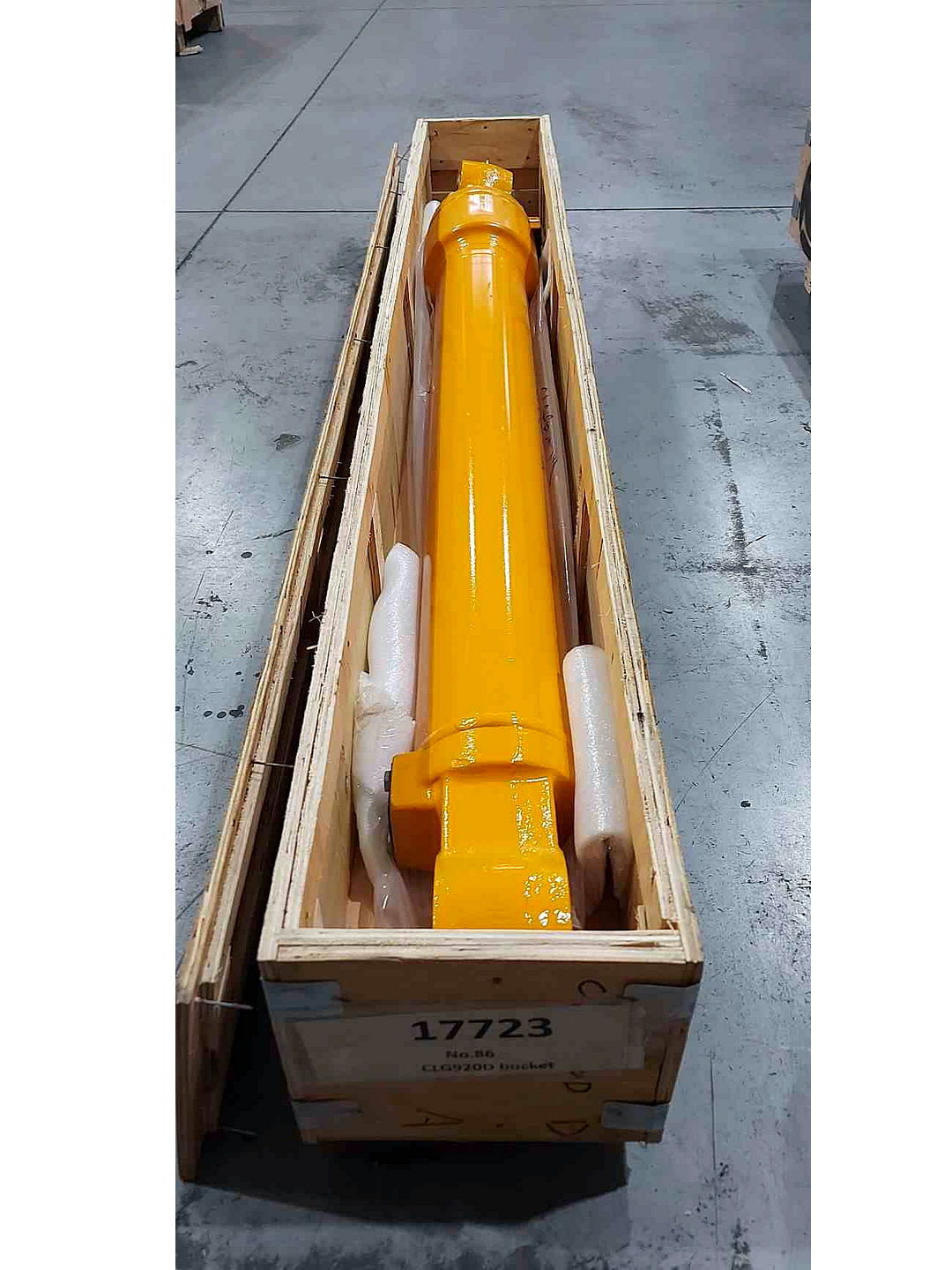 CLG920D_Bucket Гидроцилиндр ковша S8600005 CLG920D без трубок Shimitsu — изображение 1
