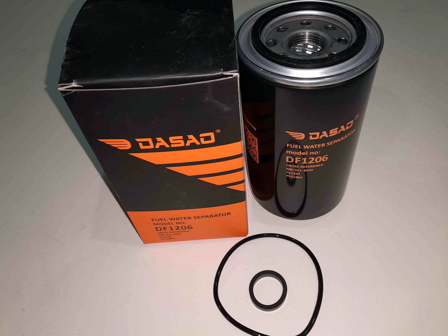 df1206 Фильтр топливный DF1206 DASAO — изображение 1