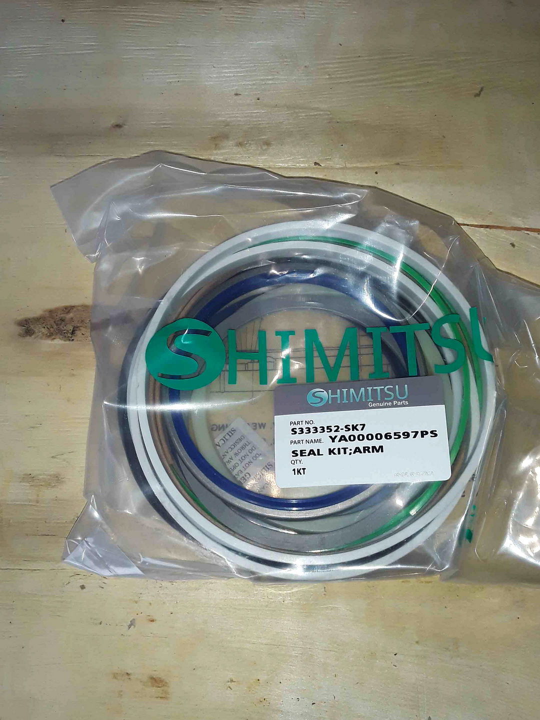 s333352-sk7 Ремкомплект гидроцилиндра рукояти S333352-SK7 ZX330-3 Shimitsu — изображение 1