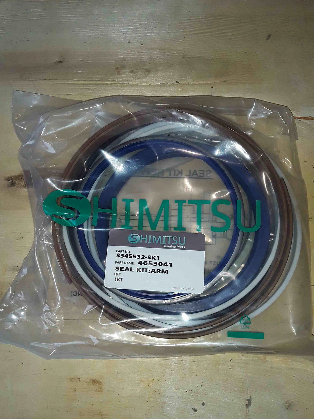 s345532-sk1 Ремкомплект гидроцилиндра рукояти S345532-SK1 ZX450-3 Shimitsu — изображение 1