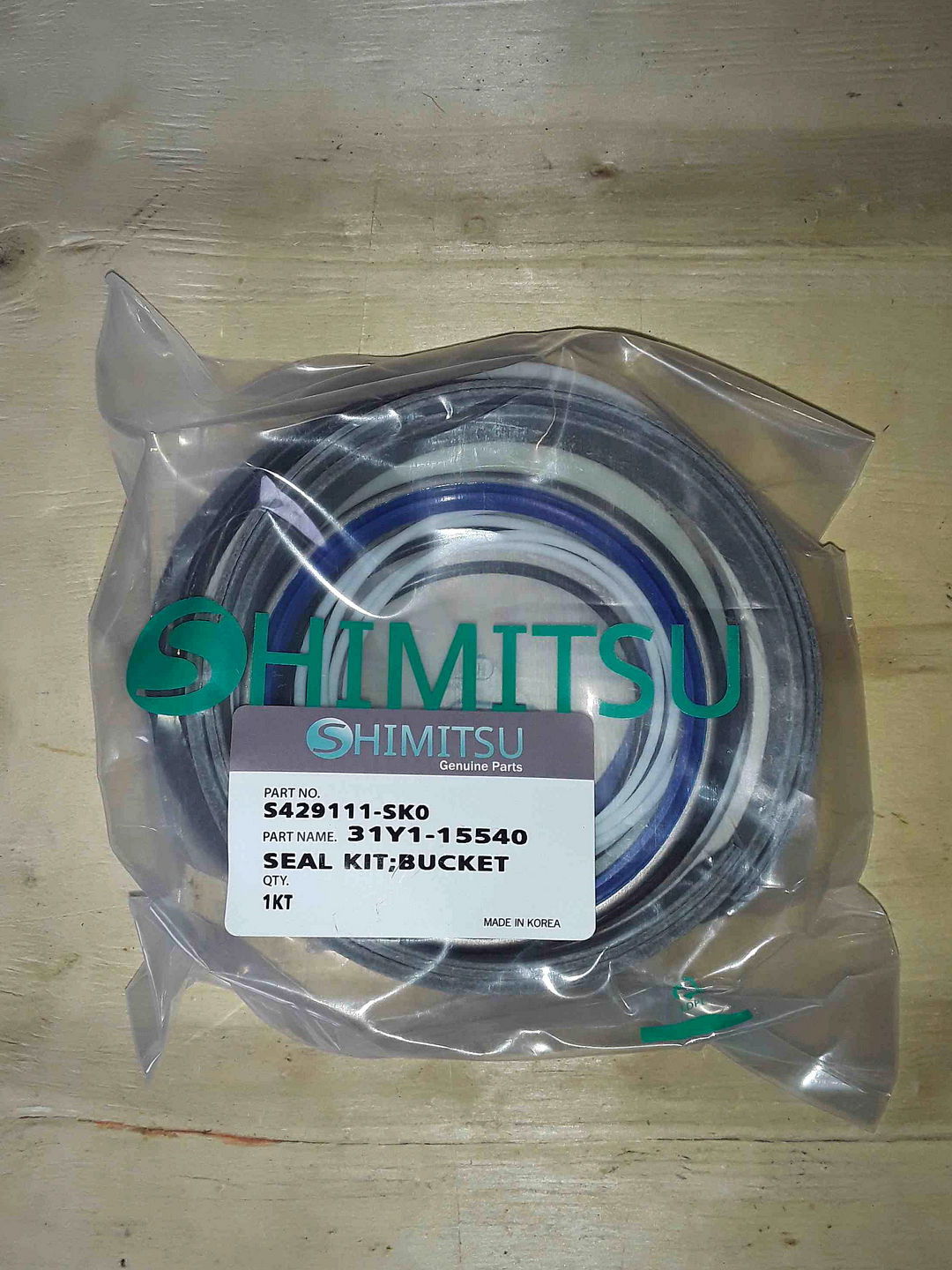 s429111-sk0 Ремкомплект гидроцилиндра ковша S429111-SK0 R290LC-7 Shimitsu — изображение 1