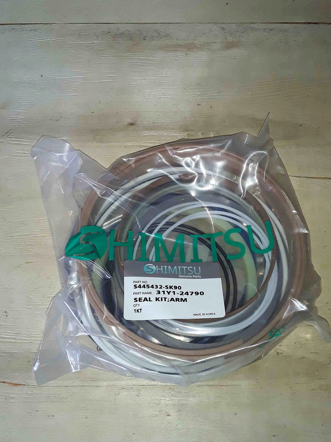 s445432-sk90 Ремкомплект гидроцилиндра рукояти S445432-SK90 R450LC-7 Shimitsu — изображение 1