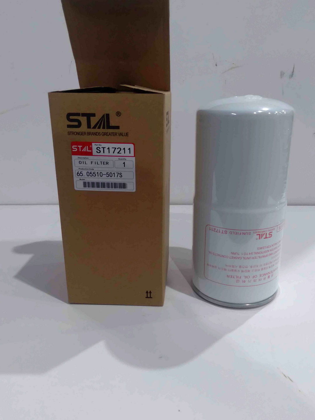 st17211 Фильтр масляный ST17211 STAL — изображение 1