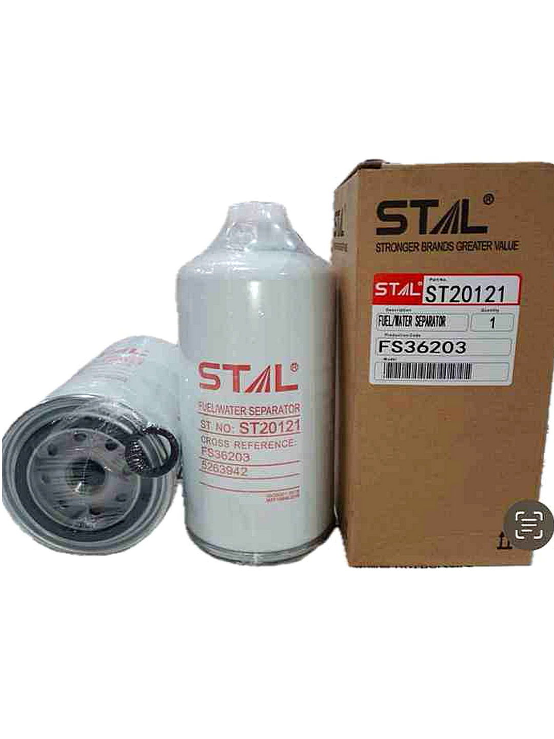 st20121 Фильтр топливный ST20121 STAL — изображение 1