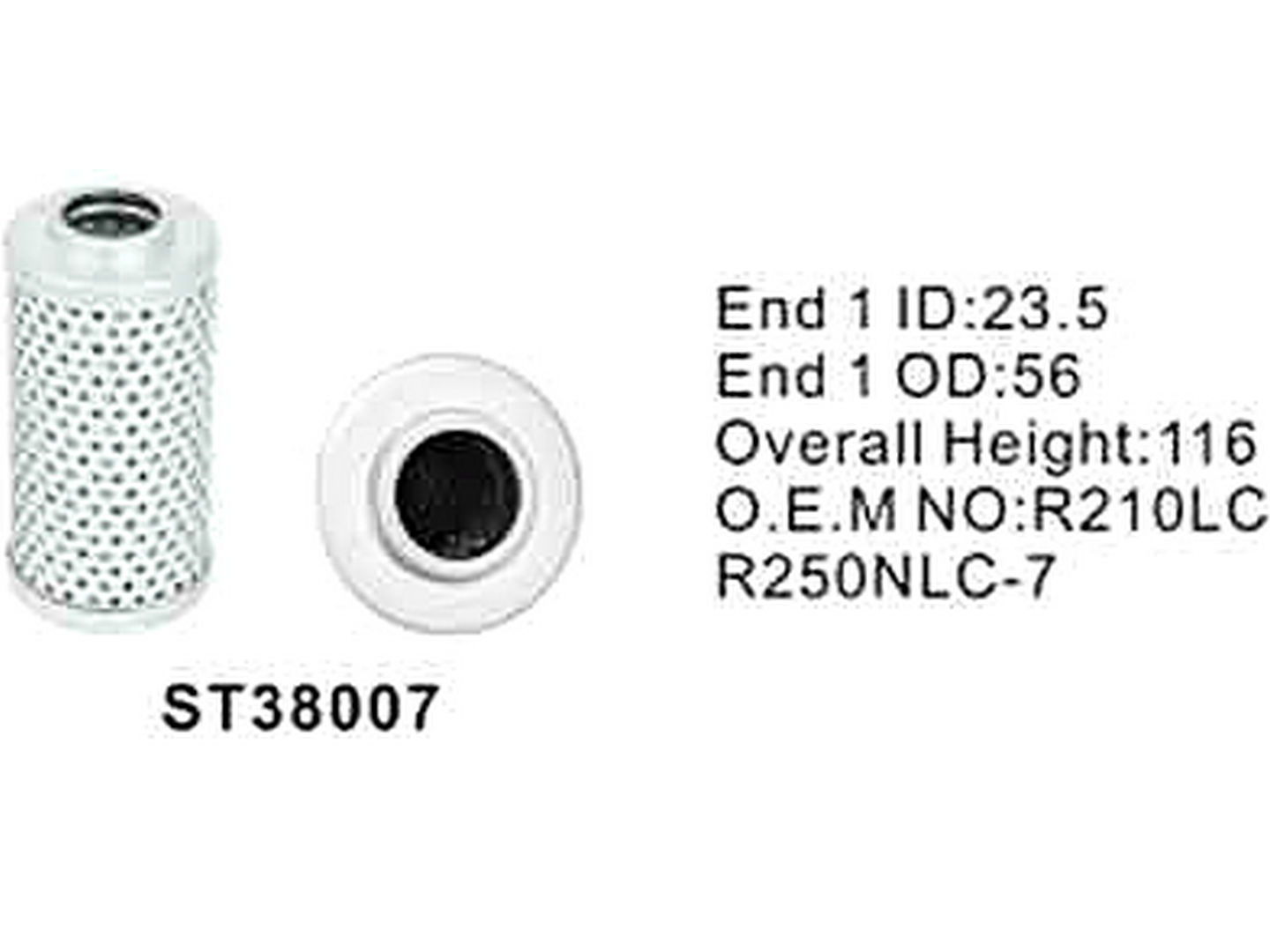 st38007 Фильтр гидравлический ST38007 STAL — изображение 1