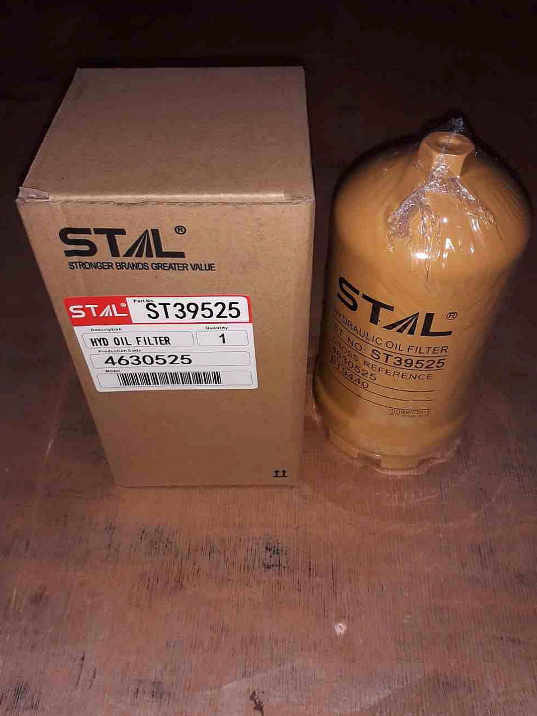 st39525 Фильтр гидравлический ST39525 STAL — изображение 1