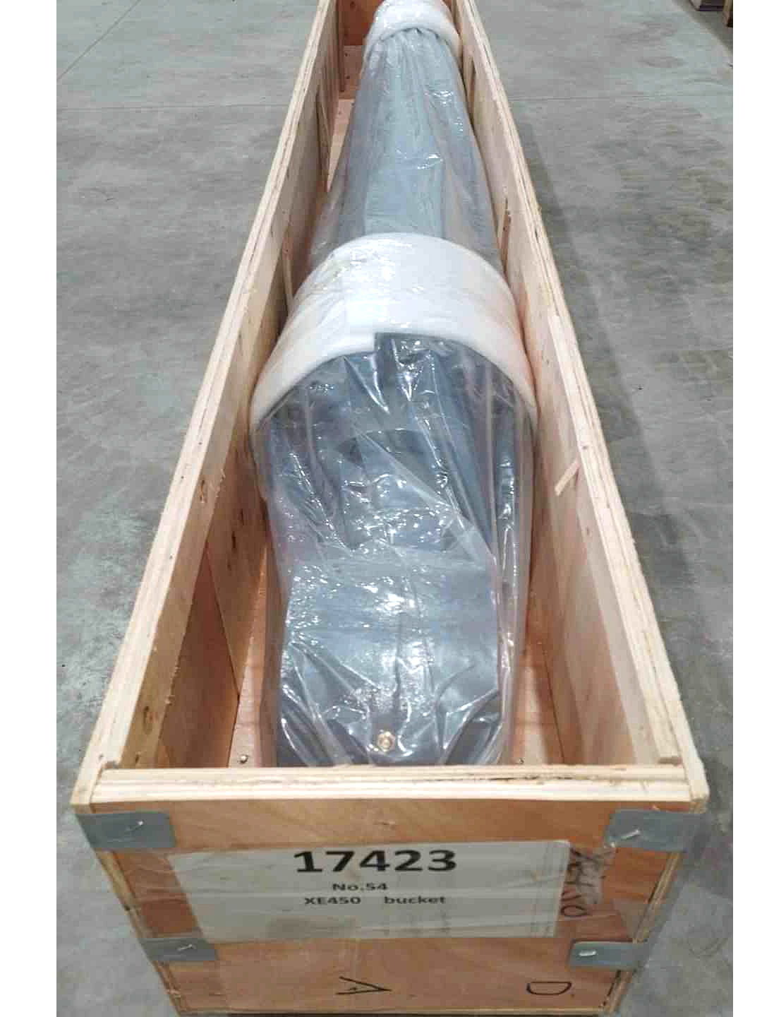 XE450_Bucket Гидроцилиндр ковша S8600013 XE450 без трубок Shimitsu — изображение 1